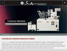Tablet Screenshot of centerlessgrinders.net